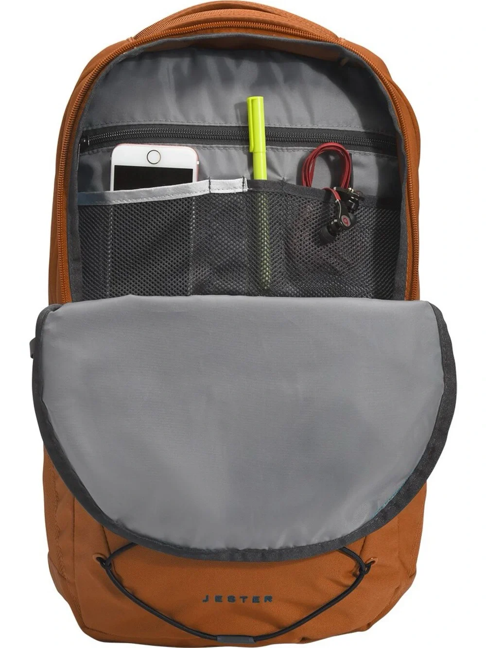 The North Face Jester Backpack Leather Brown